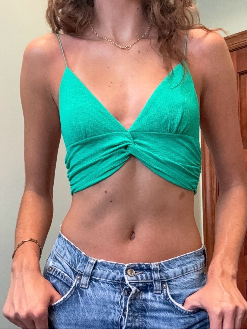 Teal Cami
